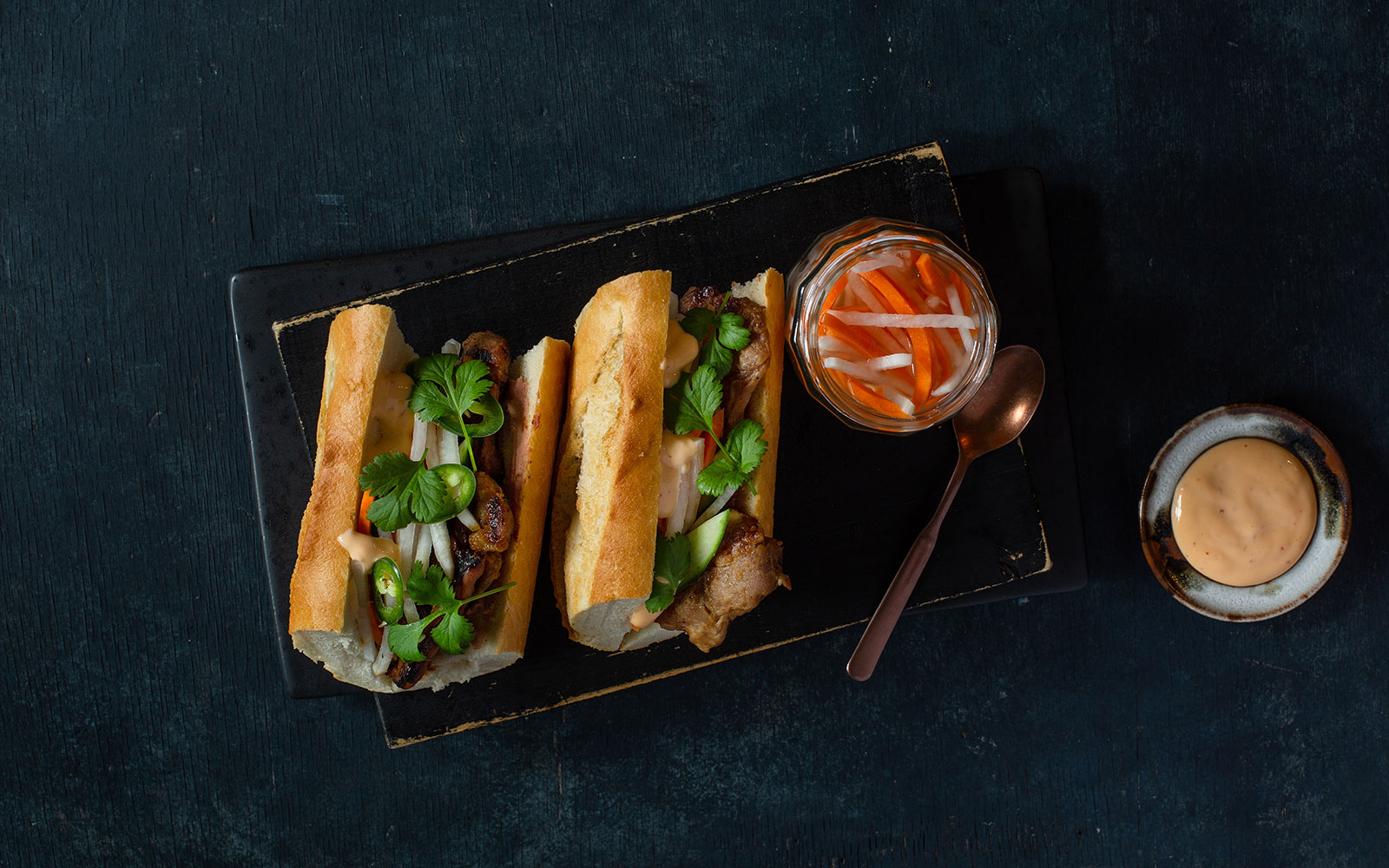 Grillipossu banh mi