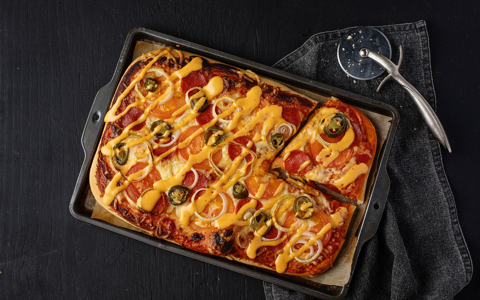 Perinteinen peltipizza